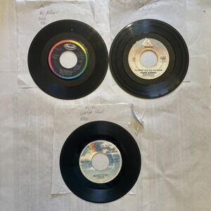 Set of 3 Single 45 RPM Vinyl : Blues, Soul Ballad